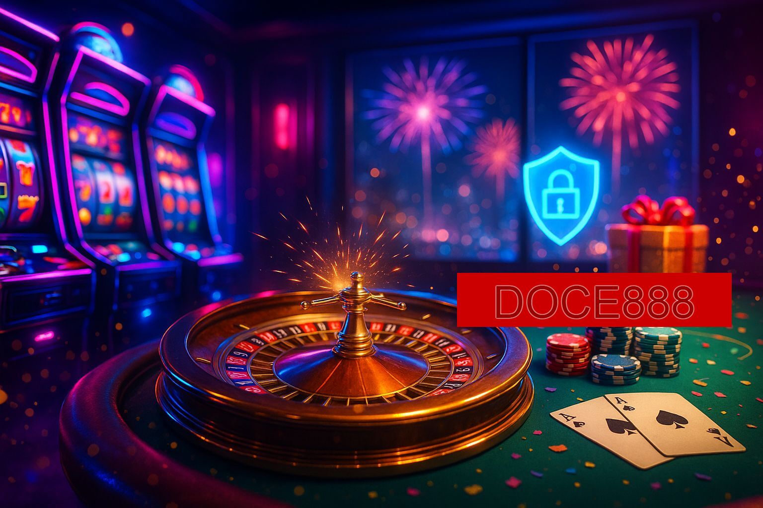 Jogos emocionantes no DOCE888